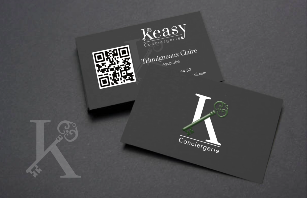 Keasy Conciergerie buisness card